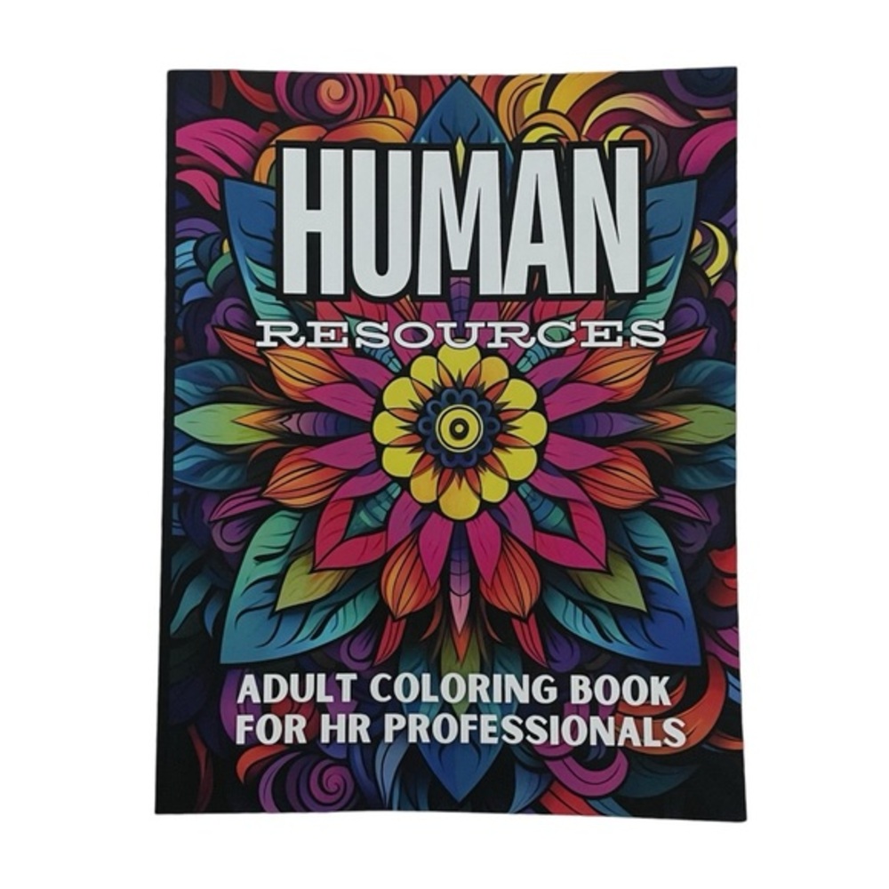 Human Resources Adult Coloring Book